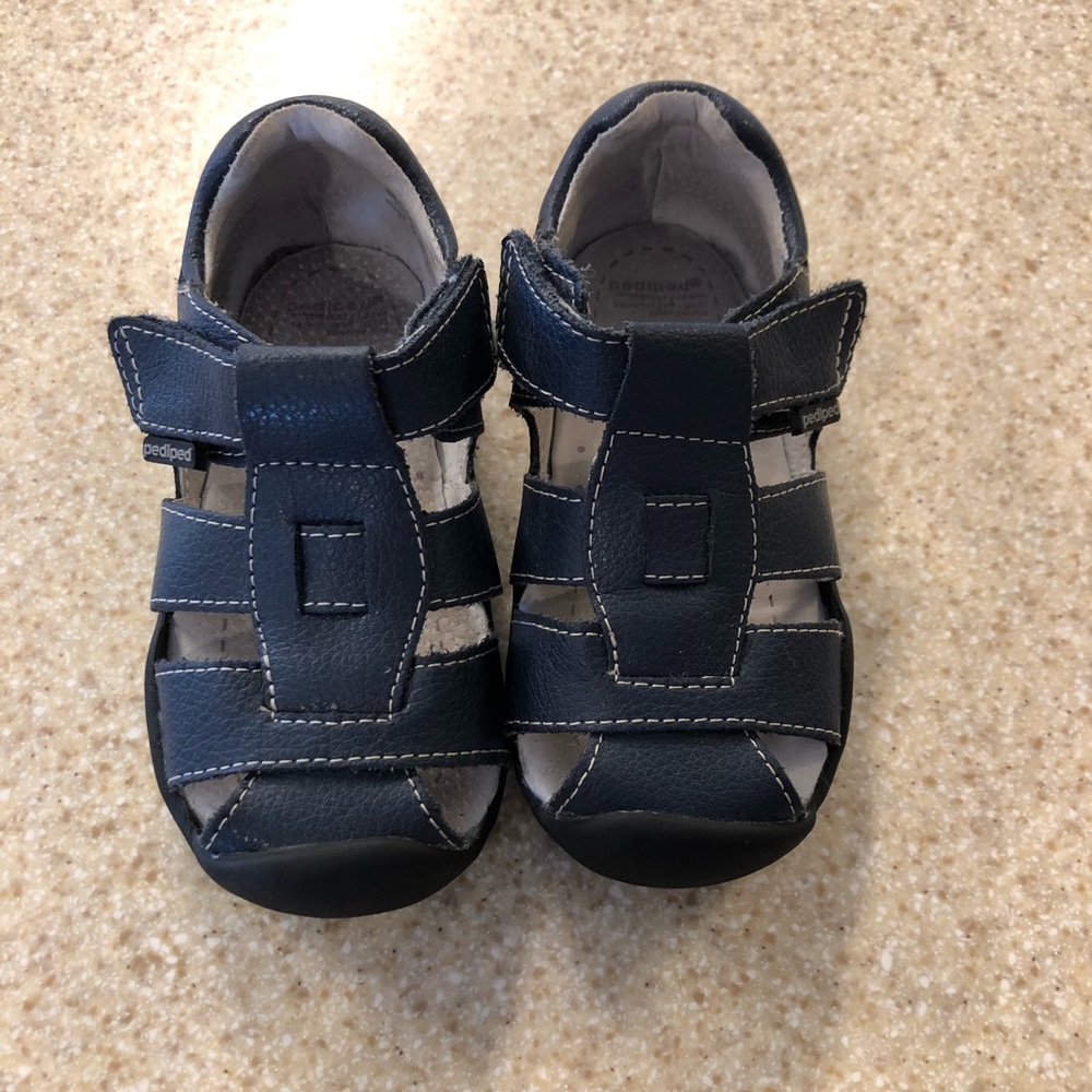 Blue Boys Shoes